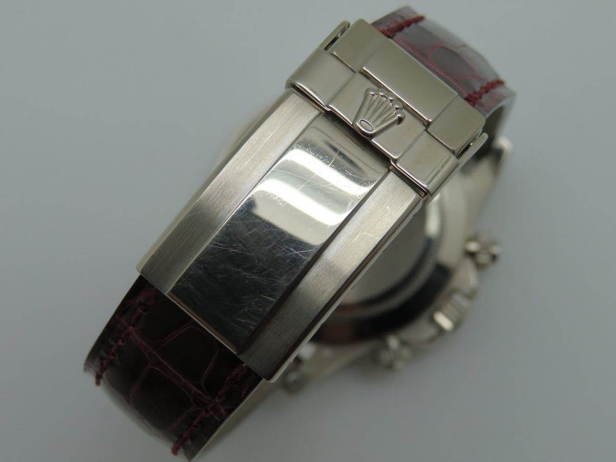 1998 Rolex Daytona 16519 Zenith Grossular Rubellite Diamond Dial Full Set