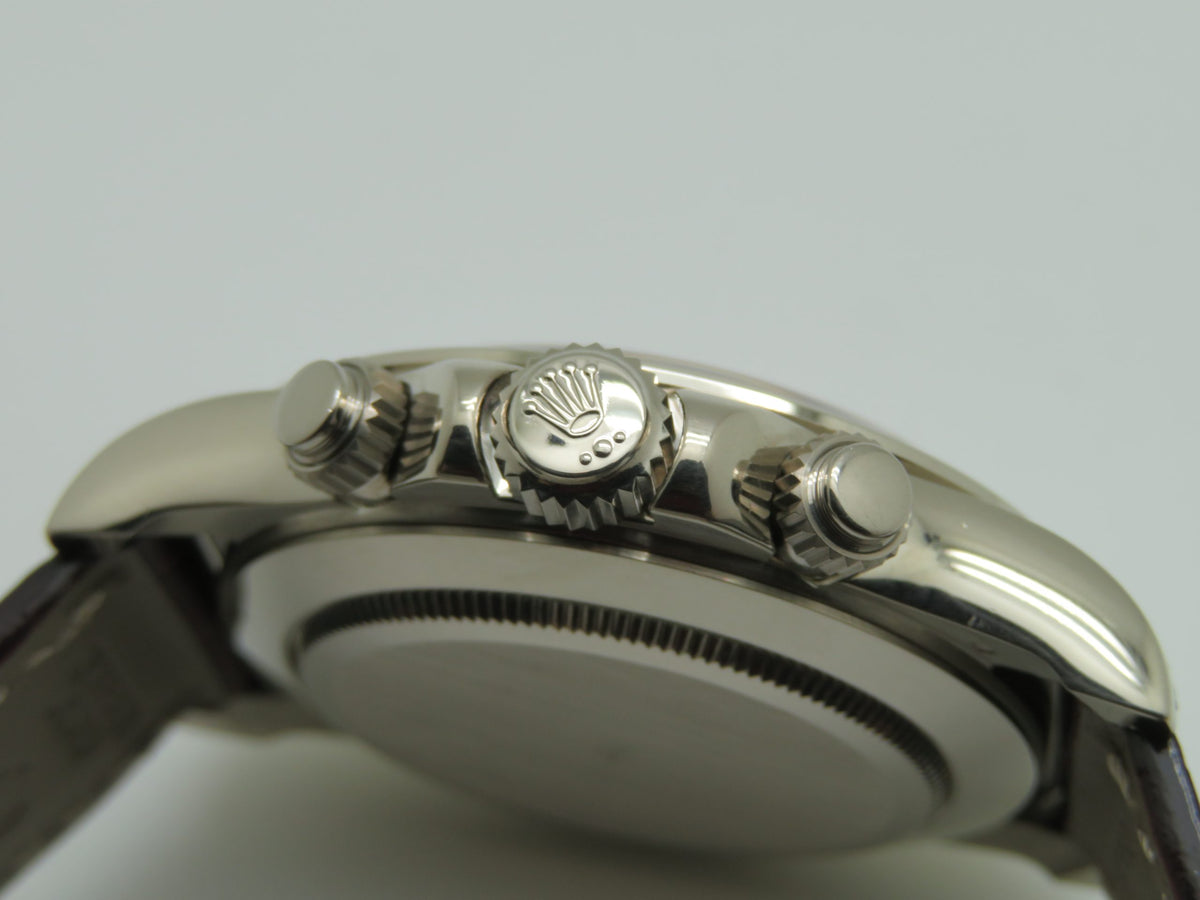 1998 Rolex Daytona 16519 Zenith Grossular Rubellite Diamond Dial Full Set